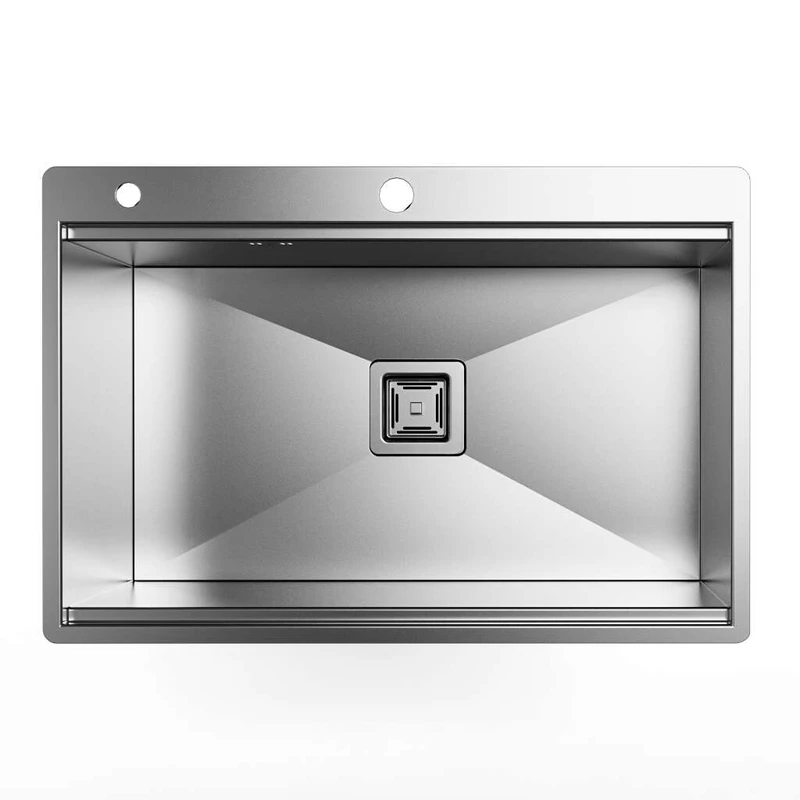 سینک ظرفشویی استیل توکار یک لگنه کن مدل  BCN304-74 