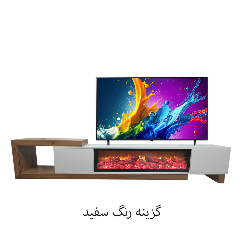 میز تلویزیون مدل 0117H مناسب برای تلویزیون تا 65 اینچ