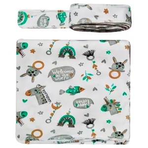 قنداق 2 تکه نوزاد مدل Seehorse2 طرح اسب دریایی