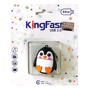 فلش مموری کینگ فست مدل پنگوئن ظرفیت 32 گیگابایت