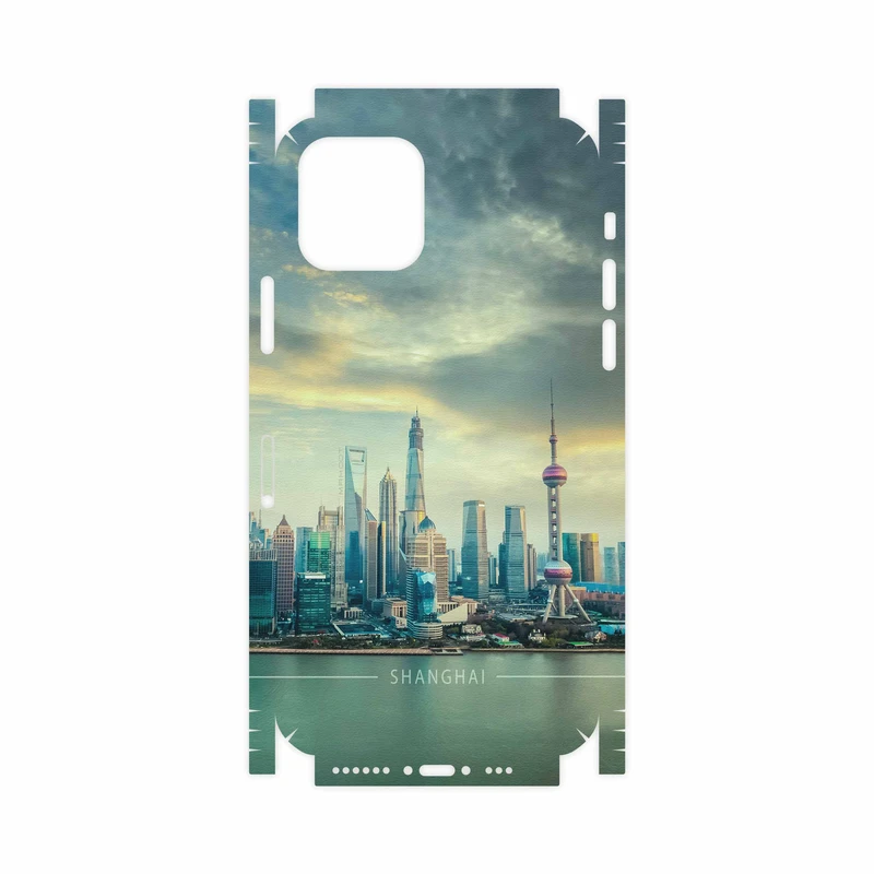 برچسب پوششی ماهوت مدل Shanghai City-FullSkin مناسب برای گوشی موبایل اپل iPhone 11 Pro