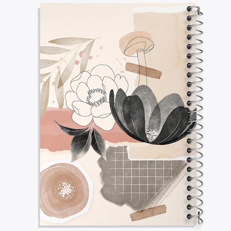 دفتر نقاشی 50 برگ خندالو طرح دکوراتیو (decorative) کد F1880