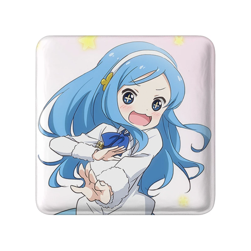 مگنت خندالو طرح تاچیبانا انیمه توموداچی گیم Tomodachi Game  مدل مربعی کد 18461