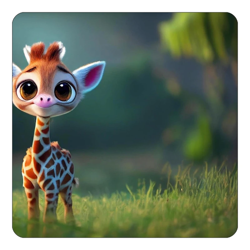 مگنت کاکتی طرح حیوانات کارتونی مدل mp27891