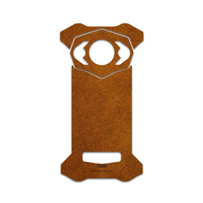 برچسب پوششی ماهوت مدل Brown-Chamois-Leather مناسب برای گوشی موبایل دوجی S98 Pro