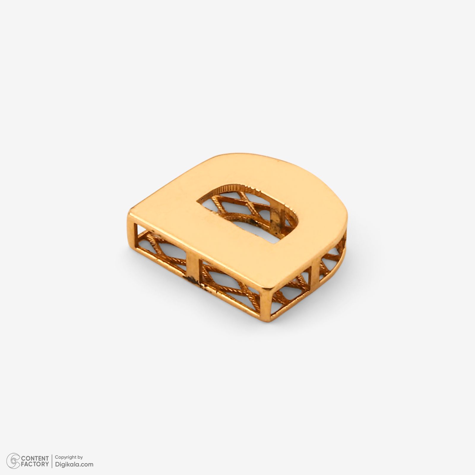 آویز گردنبند طلا 18 عیار زنانه مایا ماهک طرح حرف D کد MM2141 -  - 2