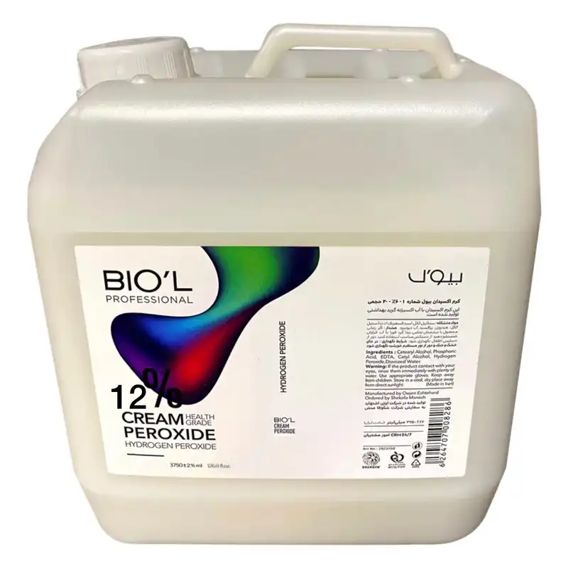 اکسیدان بیول مدل 30Vol دوازده درصدی حجم 3750 میلی لیتر