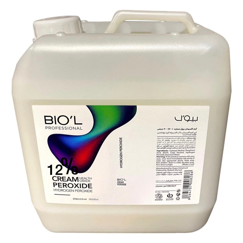 اکسیدان بیول مدل 30Vol دوازده درصدی حجم 3750 میلی لیتر