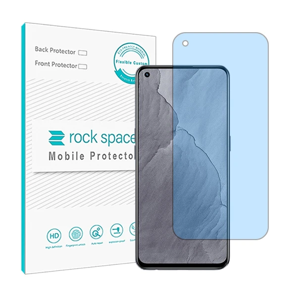 محافظ صفحه نمایش ضد اشعه آبی راک اسپیس مدل HyBLU مناسب برای گوشی موبایل ریلمی GT Master
