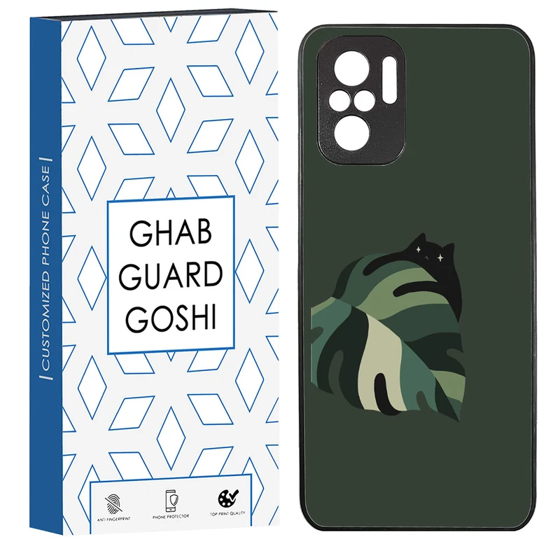 کاور قاب گارد گوشی طرح گربه کد TPU-048 مناسب برای گوشی موبایل شیائومی Redmi Note 10 4g / Redmi Note 10s / Poco m5s