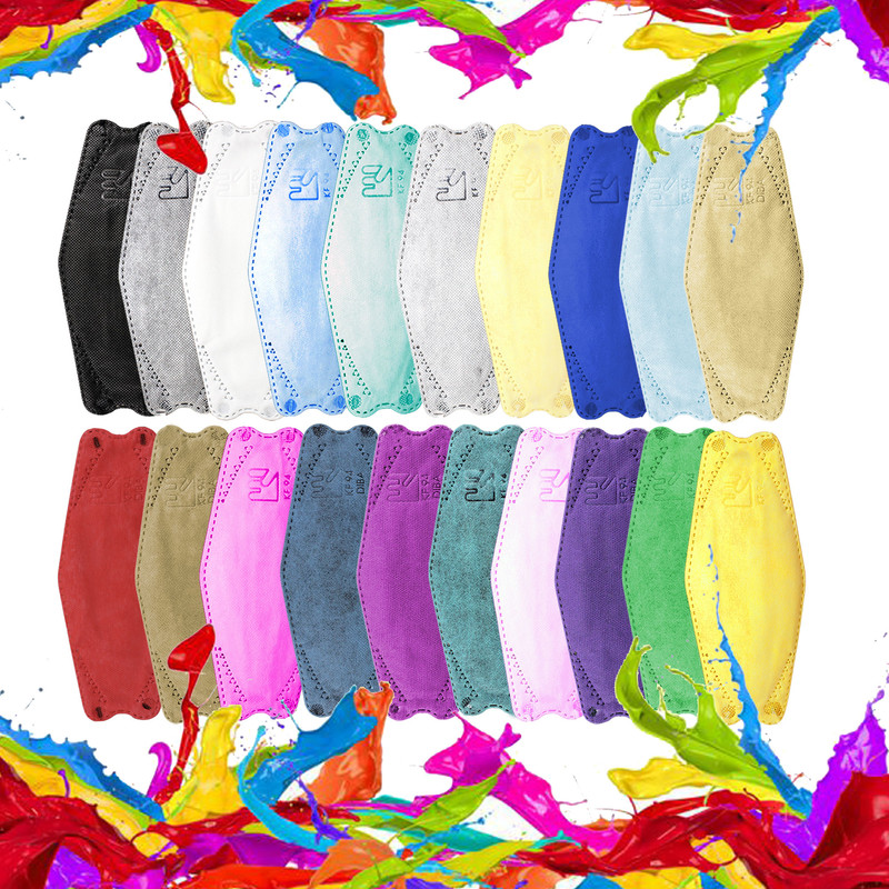 ماسک تنفسی دکتر خوشرام مدل 3d بسته 20 عددی