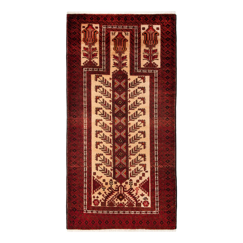 فرش دستبافت دو و نیم متری مدل بلوچ کد 342808