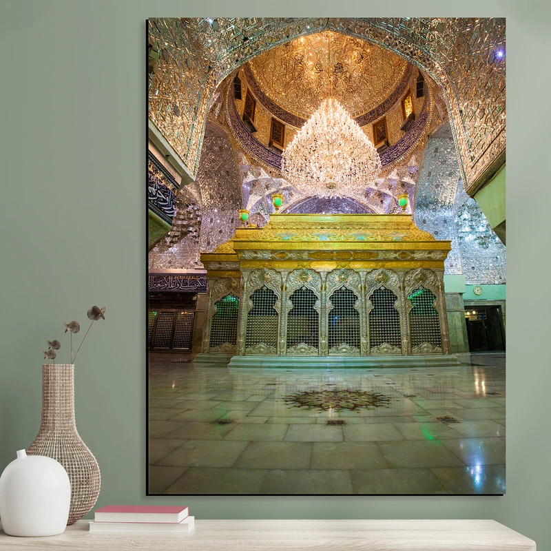 تابلو شاسی مدل کربلا ضریح مطهر امام حسین (ع) کد 01