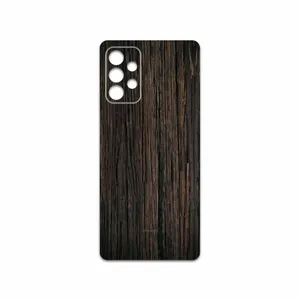MAHOOT Burned Wood Cover Sticker for Samsung Galaxy A72