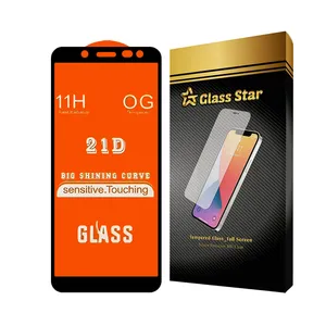 Glass Star FULLGS Screen Protector For Samsung Galaxy A8 2018 / Galaxy A6 2018 / Galaxy J6 2018