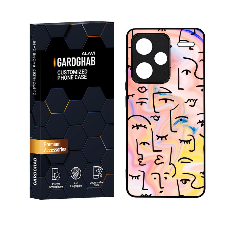 کاور گارد قاب علوی مدل دور ژله ای مناسب برای گوشی موبایل شیائومی Redmi Note 13 Pro Plus 5G