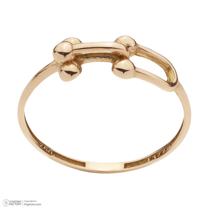 انگشتر طلا 18 عیار زنانه با طرح تیفانی مایا ماهک مدل MR1325 سایز 54