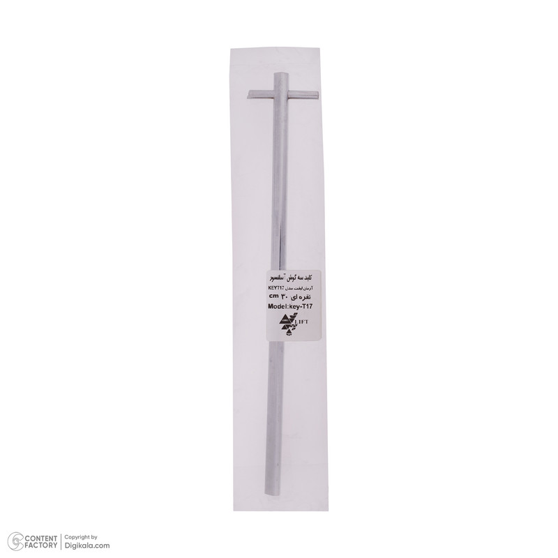 کلید درب آسانسور آرمان لیفت مدل KEY-T17-30CM-S