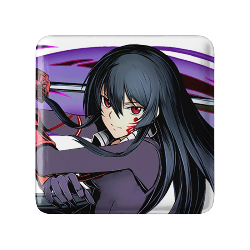 مگنت خندالو طرح انیمه آکامه گا کیل مدل مربعی کد 31890