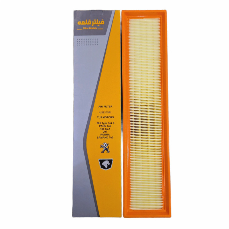 فیلتر هوا خودرو فیلتر قلعه مدل Gf136 مناسب برای 206 / 207