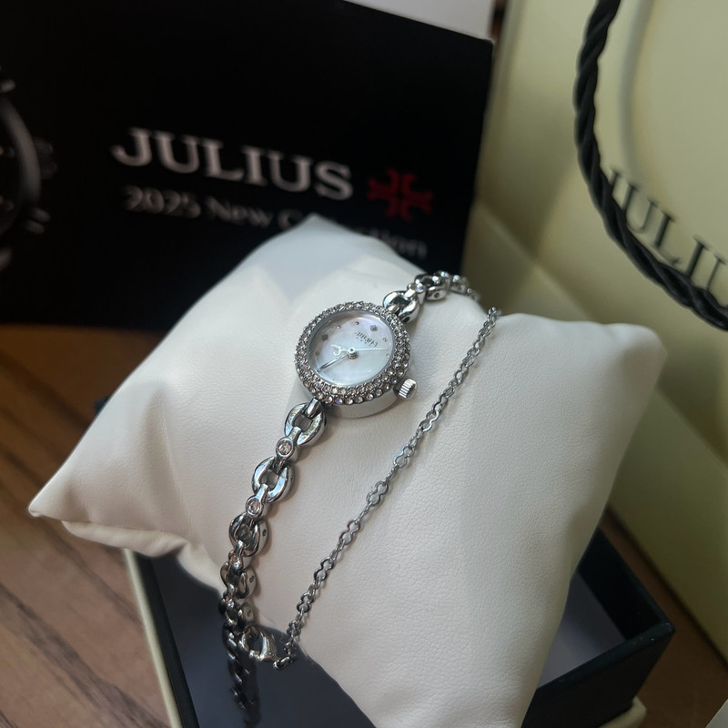 ساعت مچی عقربه‌ای کوارتز زنانه جولیوس مدل JA-1001A