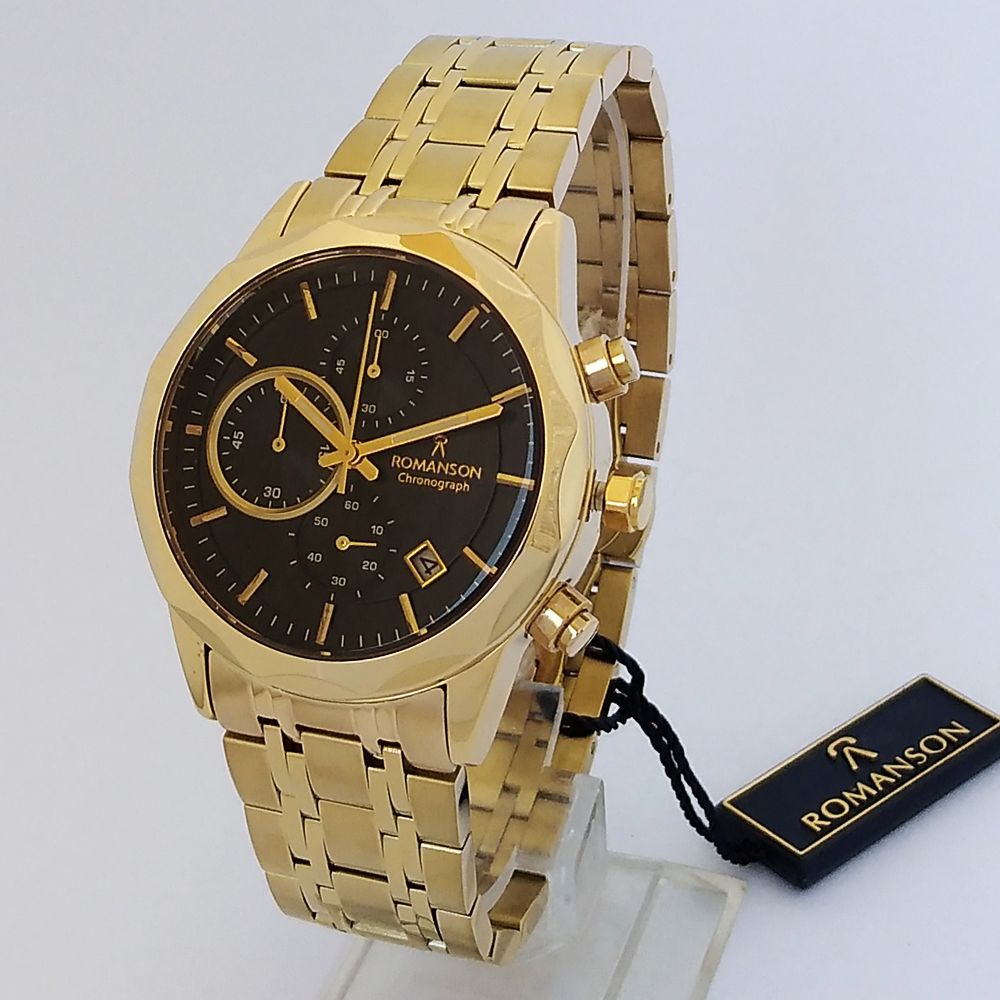 ساعت مچی عقربه‌ای کوارتز مردانه رومانسون مدل  بند فلزی کرنوگراف کد RM95 -  - 3