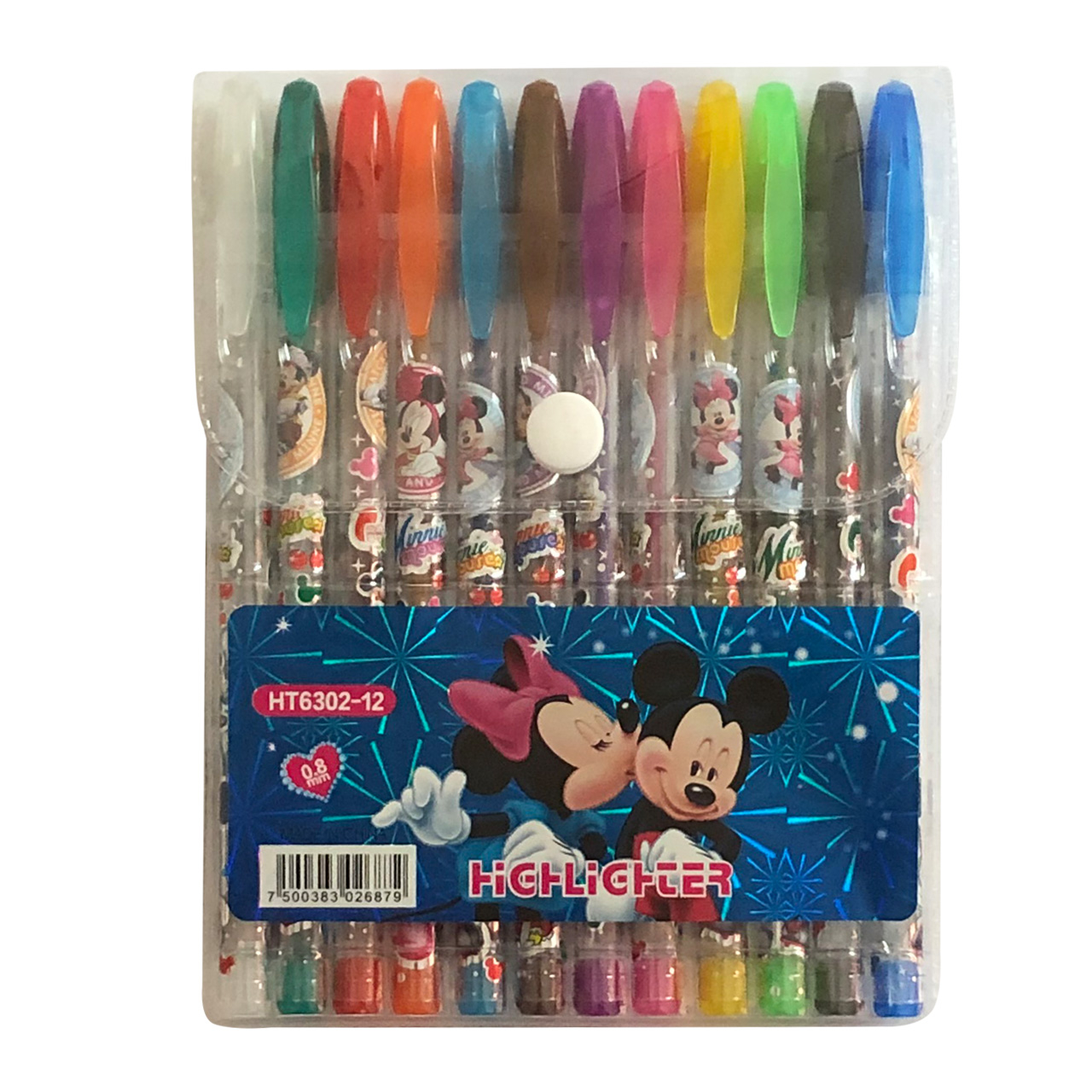 خودکار طرح میکی موس کد SH-691 بسته 12 عددی