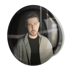 آینه جیبی خندالو طرح محمدرضا غفاری مدل تاشو کد 6314 