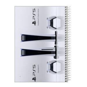 دفترچه یادداشت 40 برگ طرح PS5 کد iv3