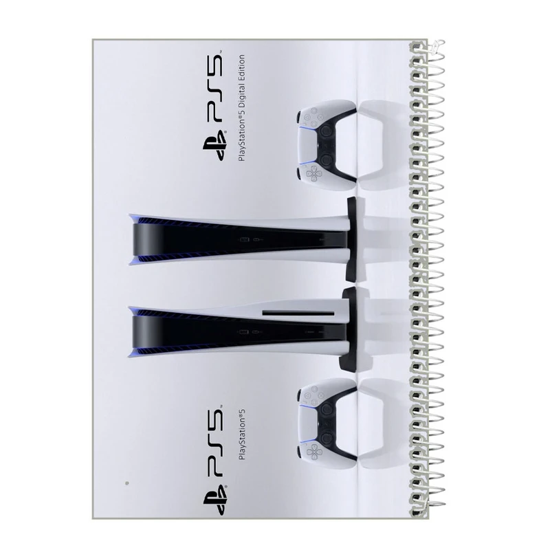 دفتر نقاشی 40 برگ طرح PS5 کد tv3