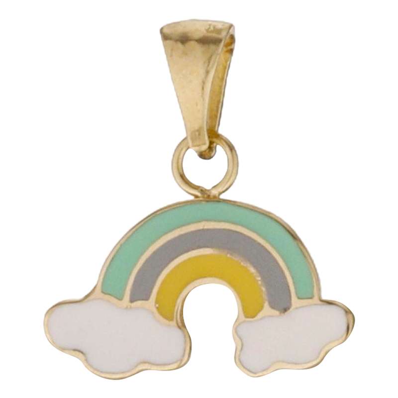 آویز گردنبند طلا 18 عیار دخترانه طلای مستجابی مدل 55100