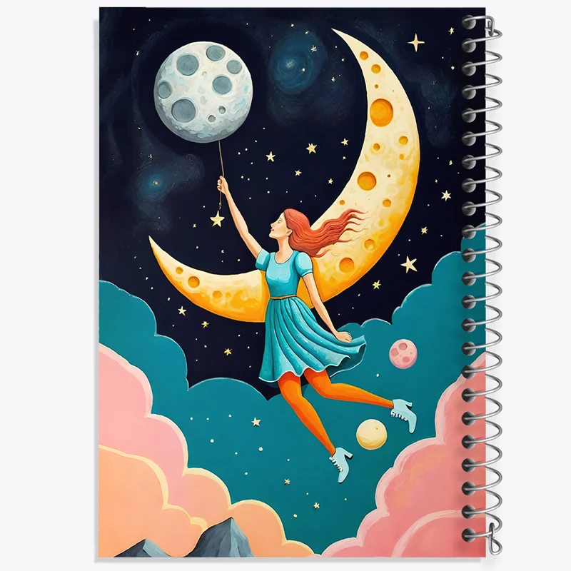 دفتر مشق 50 برگ خندالو طرح دخترانه کد F5136