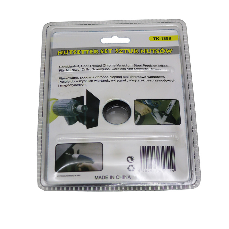 بکس سر دریلی مدل YP-TK-1888 مجموعه 9 عددی