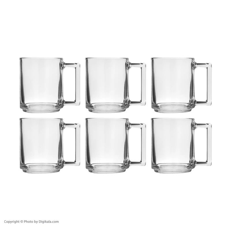 عکس شماره 7 : لیوان لومینارک مدل mr66 بسته 6 عددی