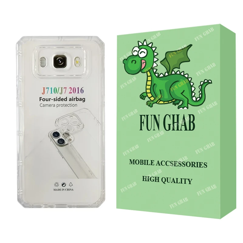  کاور فان قاب مدل ژله ای مناسب برای گوشی موبایل سامسونگ Galaxy J7 2016 / J710