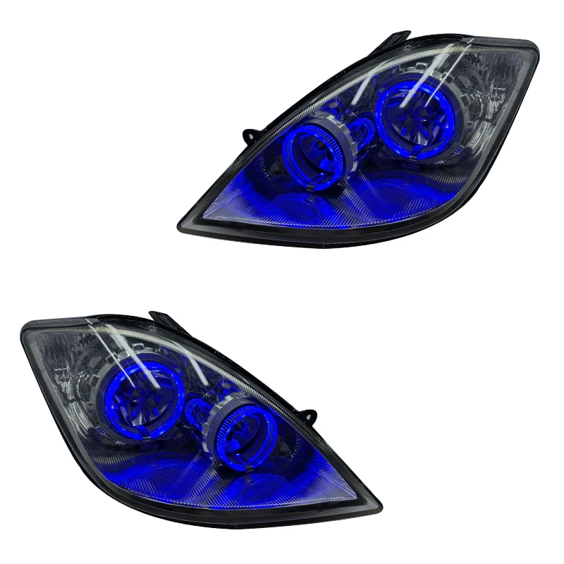 چراغ جلو خودرو گروه پژوهش صنعت مدرن مدل 3D-Blu مناسب برای تیبا و تیبا 2 بسته دو عددی