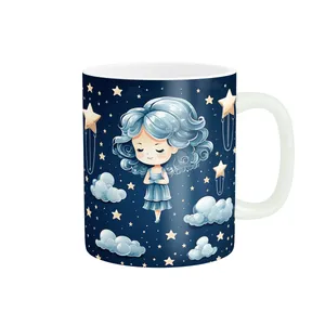 Pod Afarin A fantasy and minimalist girls mug 