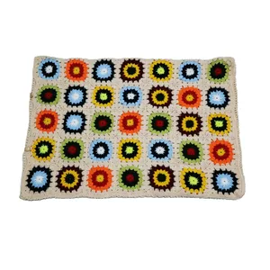 روبالشی بافتنی مدل موتیف کد 12