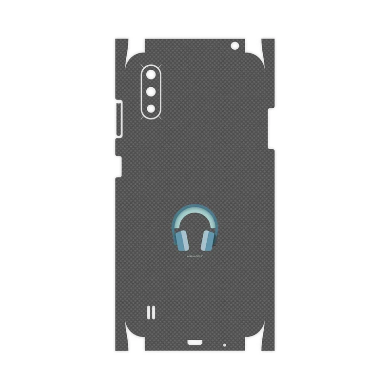 برچسب پوششی ماهوت مدل Minimal Headphone Icon-FullSkin مناسب برای گوشی موبایل سامسونگ Galaxy A01