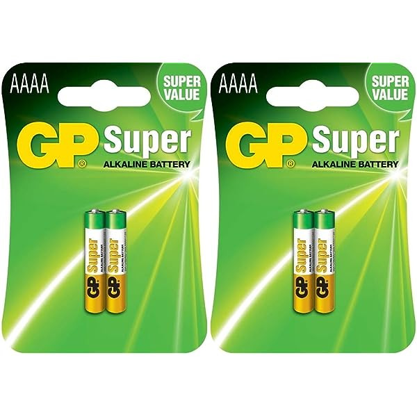 باتری AAAA جی پی مدل Super Alkaline بسته چهار عددی