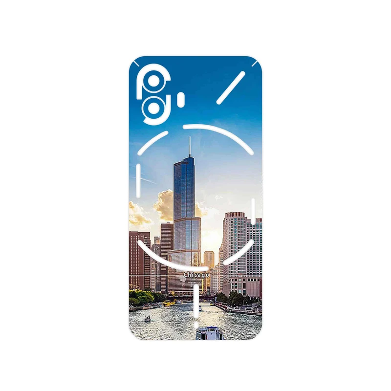 برچسب پوششی ماهوت مدل City of Chicago مناسب برای گوشی موبایل ناتینگ Phone 2