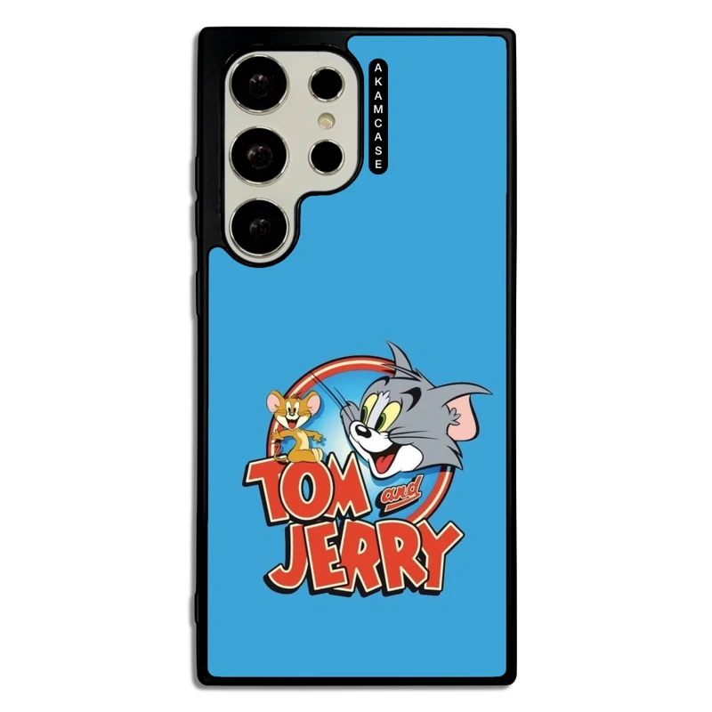 کاور آکام مدل AMC-WSGS23U-TOM & JERRY7 مناسب برای گوشی موبایل سامسونگ Galaxy S23 Ultra