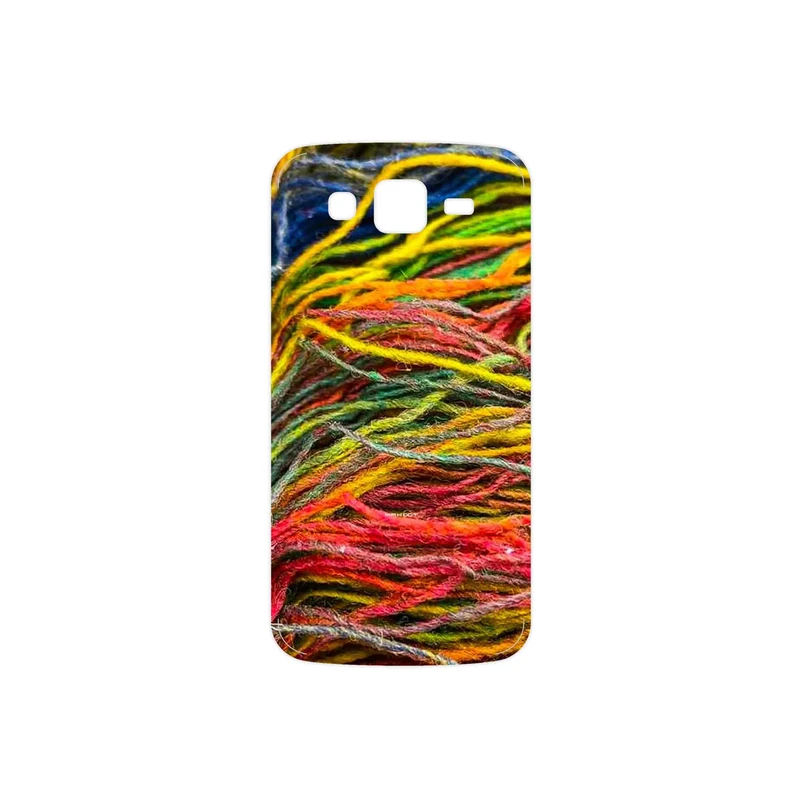 برچسب پوششی ماهوت مدل Fabric Texture 9 مناسب برای گوشی موبایل سامسونگ Galaxy Grand 2