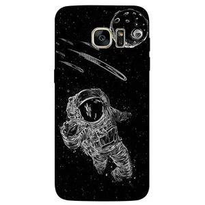 Megafone Astronaut 1368 Cover For Samsung Galaxy S7 Edge