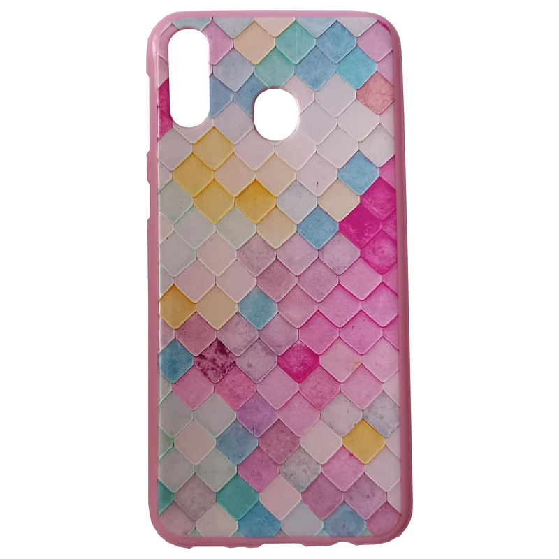 کاور مدل سیلیکونی کد 15 طرح سه بعدی مناسب برای گوشی موبایل سامسونگ Galaxy M20