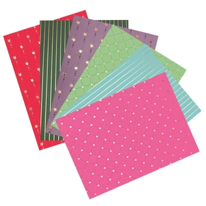 کاغذ کادو تیما مدل kajal بسته 6 عددی