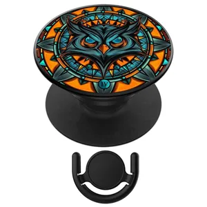 پایه نگهدارنده گوشی موبایل پاپ  سوکت آکام مدل APSC002134 به همراه پاپ کلیپ