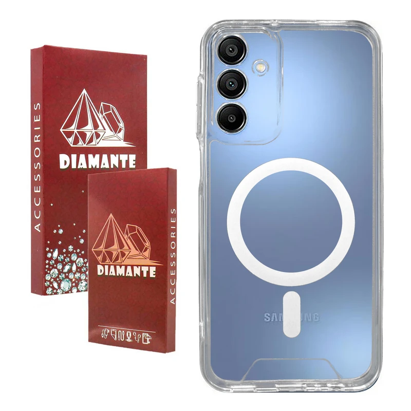 کاور دیامانته مدل Mac_safe Ros مناسب برای گوشی موبایل سامسونگ Galaxy A15