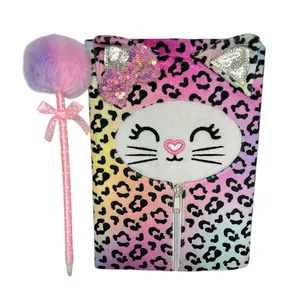 دفتر خاطرات 100 برگ مدل HAPPY 2 به همراه خودکار