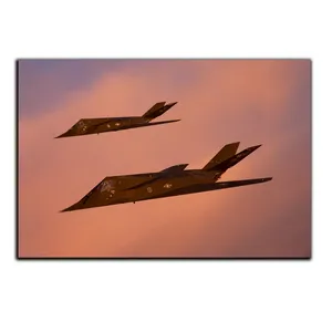 تابلو شاسی بکلیت طرح جت جنگی F-117 نایت هاوک مدل SH-S5691